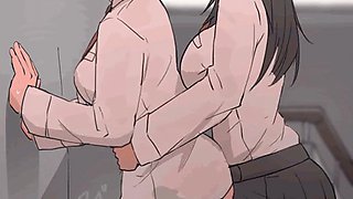 Filling her from behind