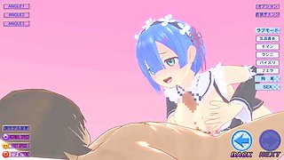 An Ideal Cute Maid - Re:ZERO s Rem 3D Hentai Parody - Gameplay Ver.1