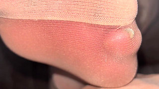 Nylon Foot Humiliation JOI - Obey Your Goddess - Ivys Feet
