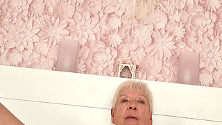 Playing with new toy