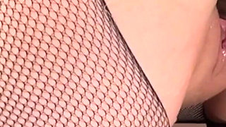 Black Dildo Penetrates My Holes with Fuckmachine