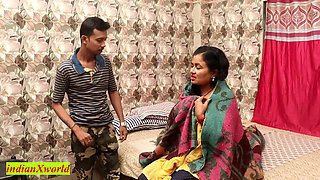 Hardcore Rough Sex with Bhabhi! Homemade Sex at Rainy Day