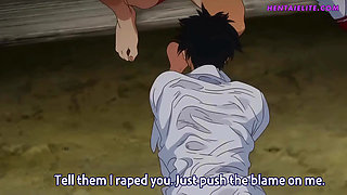 Hentai - I had to fuck her in the bus station
