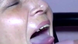 Swinger big boobs milf fucking lesbian pussy licking