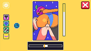 Human man with big dick fucks a pumpkin girl with big boobs and get married