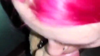 Blow job in the entrance for you.POV