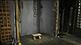 Slave in schoolgirl outfit Play