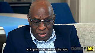 Daddy4k. slutty wednesday is cheating on her boyfriend with Big Black Cock