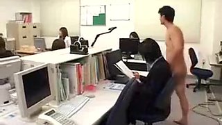 Alluring Secretary Has A Kinky Guy Devouring Her Pussy In T