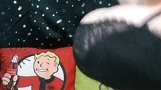 Fat Blonde BBW Ex Girlfriend masturbating and squirting