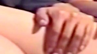 Mutual Masturbation of My Latin Wife with the Maid's Husband, Big Cock for Hers Beautiful Hairy Pussy of Hers, He