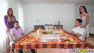 Our exclusive stepmother interchanging breakfast