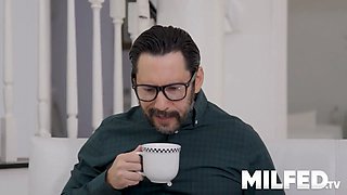 Hot milf step mummy Brandi Love having a cruel climax