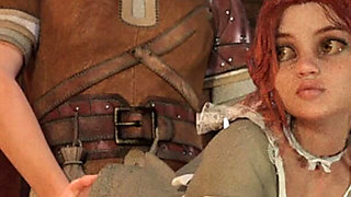 Sexy Elf Cowgirl on Dick