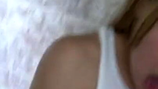 Two Horny Girls Blow and Fuck One Lucky Guy