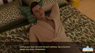 Gamer girl pleasures herself while spreading and playing video games