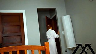 Frustrated mom can't resist young virile son