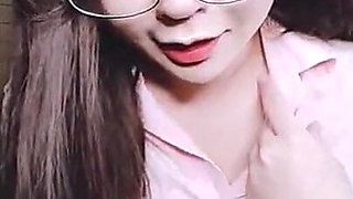 Passionate Aokochans Climax BBW Teen Teases in Lingerie Office Gear
