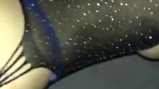 Cheating Stepfather Picks Me up From My Dance Class and Gets Me Out of the Car and Fucks Me with My Suit on