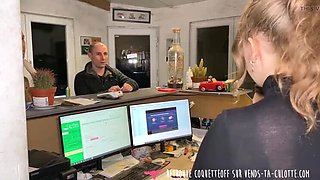 Lyna Jade Dominates Garage Customers with Rough Anal and Strap-On Punishment