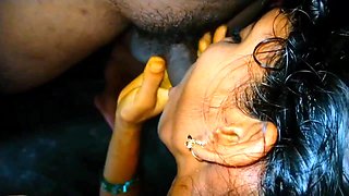 An Indian Wife Cheating Her Husband and Fucking with Stepbrother in Both Room