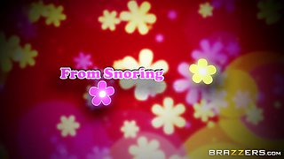 From Snoring To Whoring With Naomi Woods, Kimmy Granger, Keiran Lee - Brazzers
