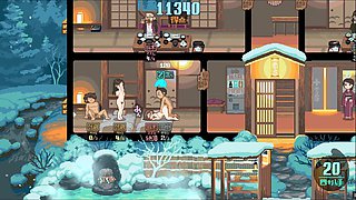 Yukiya Hot Spring the Waters of Fertility Hentai Game Ep.4 Wife Creampie While Her Husband Is Resting in His Bed!