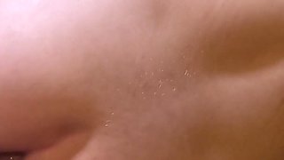 Wet Evening with Hotwife Sandy: Milk Shower, Hot Holes and Blowjob on the Toilet