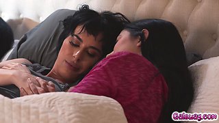 My roommates affair with my bestie in bed