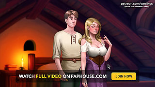 What a legend! - Cock measuring gone wrong! big ass busty blonde teen was too horny so she gave that big cock a blowjob - #4