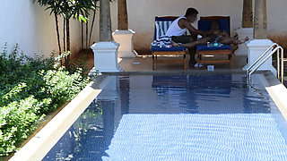 Most beautiful homely housewife shaving pussy outdoor full nude first time # Indian #housewife #outdoor # undressing # full nude