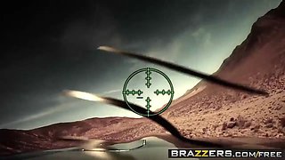 Hot milf (Lisa Ann, Jordan Ash) nail in top suspended a sex parody - brazzers