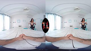 VRLatina-Sheila Ortega Test me then take me: Blowjob, Doggy  Cowgirl Porn