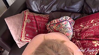 AuntJudys - Your Busty Mature Landlady Catherine Wants the Rent POV