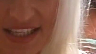 Watch How the Blonde and the Brunette Suck Cock