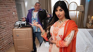 Big tits scene with innocent Aaliyah Yasin from Fakehub