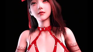 Beauty Chick Serve Blowjob - 3D Animation 300