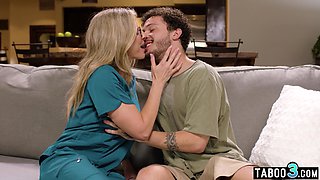 mommy stepmom teaches how to use condom