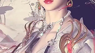Queen Animated Enchantment: Beauty of the Bigtits Goddess - 3D Animation Hentai