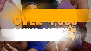 Innocent bffs get a taste of dick and become insatiable cumsluts