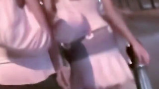 Angie Kiss: Angie Kiss and Alys Rebel Play Tease in the Streets of Cassis Part 1