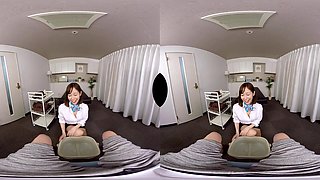 Masturbation Support With Creampie Sex Part 1 - Asian Flight Attendant Erotic Massage Creampie