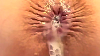 Mature Wife Gets Fucked in the Ass Hard by Friend and Filled with Cum and Farts It Out!