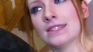 The sexy babysitter pleases the willing cock