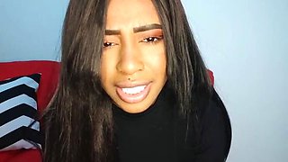 Bruna Black JOI Handjob Challenge - Squirt Milk For Me!