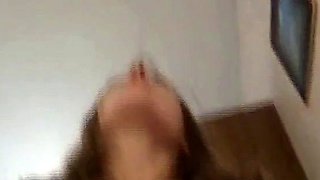 Fucking Big-Titted Blonde Ex-Girlfriend at Home