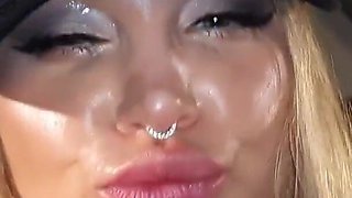 Kinky Monika Fox Doing Hard Double Penetration And Double Suck With Huge Dildos, Deepthroat, Fisting, Prolapse And Squirting