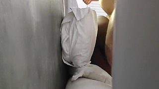 Flexible chick Chefao gets into some reverse queefing interracial fun