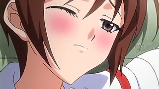Slutty student seduce her groupmate for a sex but she didn't expect that headmaster will join for threesome...