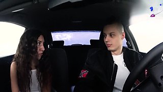 Young and crazy porn cockslut joins big-arsed cast for car